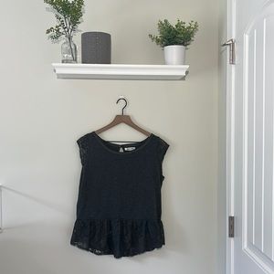 4 for 25🌻Aeropostale grey shirt sleeve top